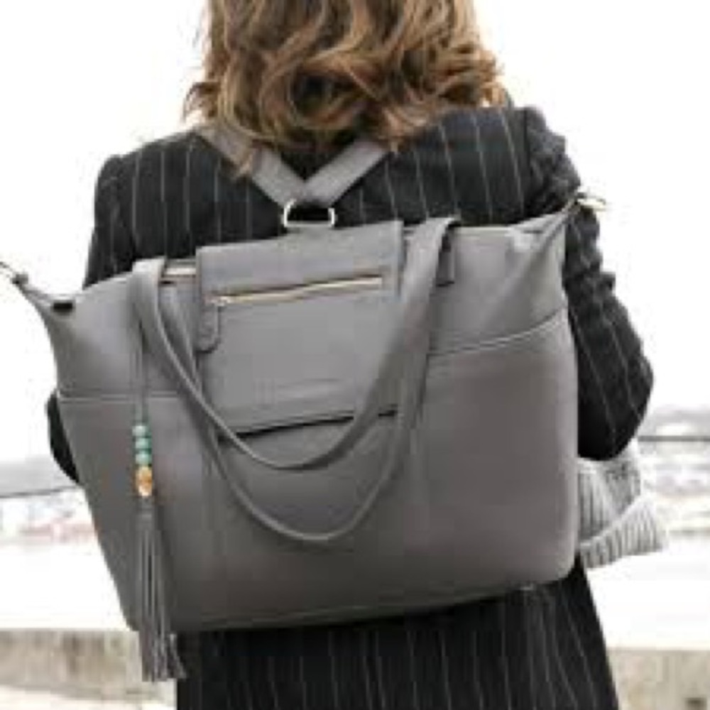 ✨✨leather ✨✨LilyJade Madeline Diaper Bag